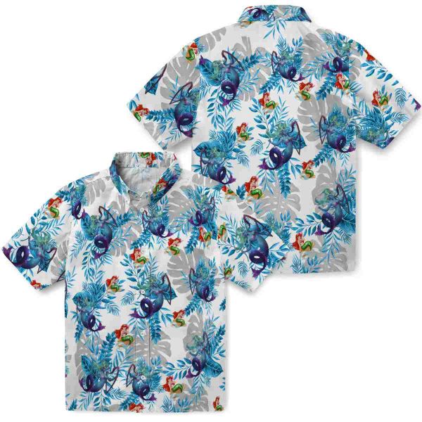 Mermaid Tropical Leaves Hawaiian Shirt Latest Model