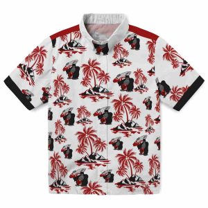 Monkey Palm Island Print Hawaiian Shirt Best selling