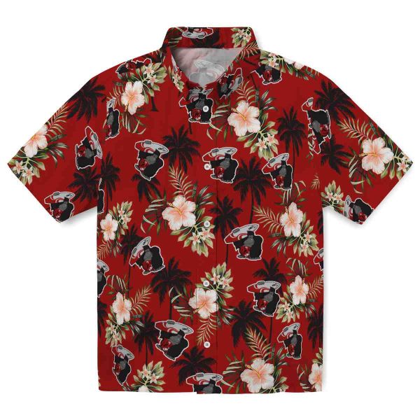 Monkey Palm Tree Flower Hawaiian Shirt Best selling