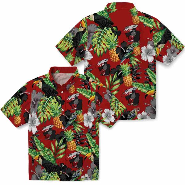 Monkey Toucan Hibiscus Pineapple Hawaiian Shirt Latest Model