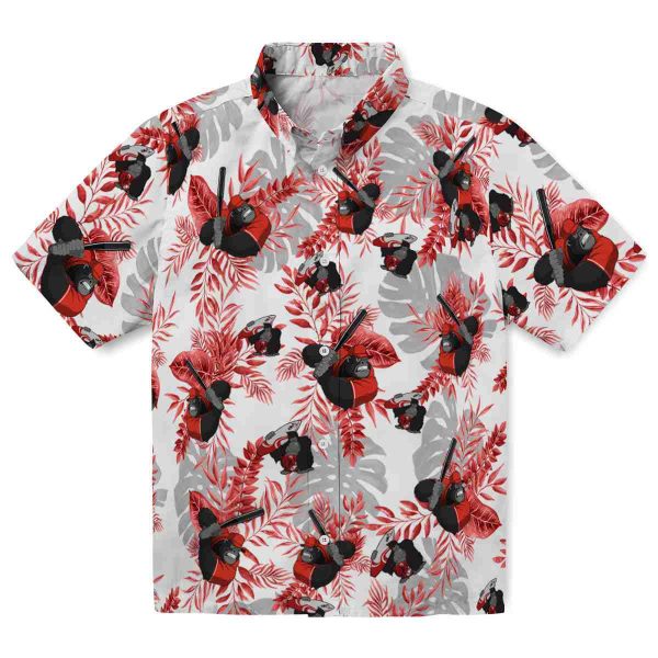 Monkey Tropical Leaves Hawaiian Shirt Best selling