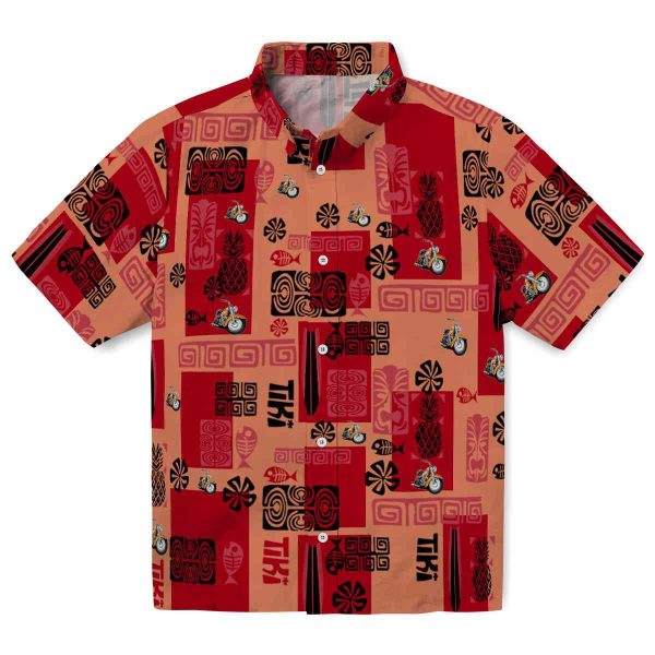 Motorcycle Tribal Symbols Hawaiian Shirt Best selling