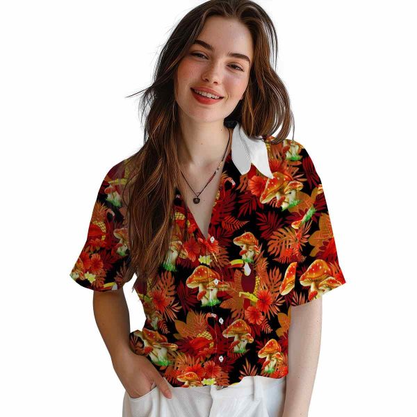 Mushroom Floral Toucan Hawaiian Shirt Trendy