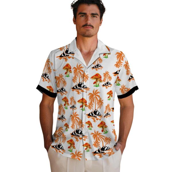 Mushroom Palm Island Print Hawaiian Shirt High quality