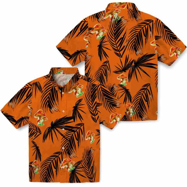 Mushroom Palm Leaf Hawaiian Shirt Latest Model