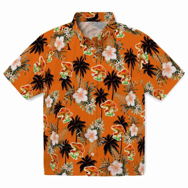 Mushroom Palm Tree Flower Hawaiian Shirt Best selling