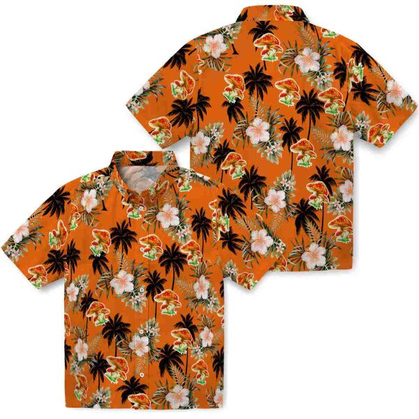 Mushroom Palm Tree Flower Hawaiian Shirt Latest Model