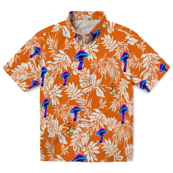 Mushroom Tropical Leaf Hawaiian Shirt Best selling