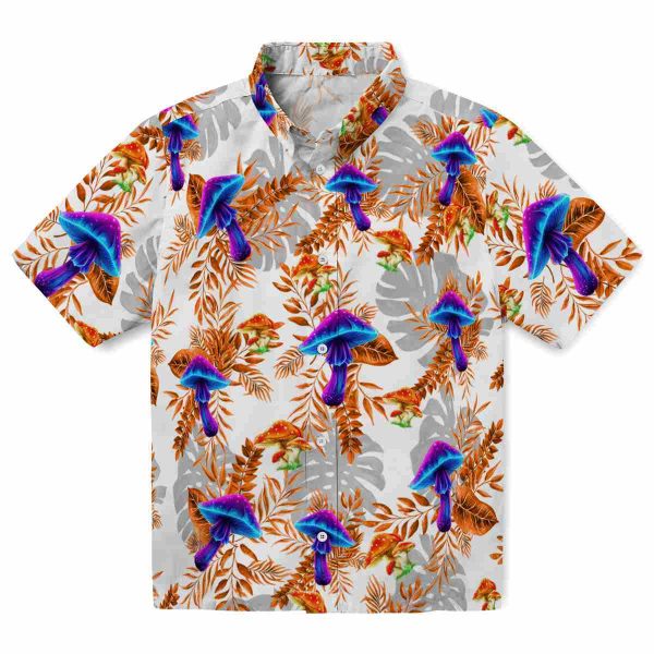 Mushroom Tropical Leaves Hawaiian Shirt Best selling