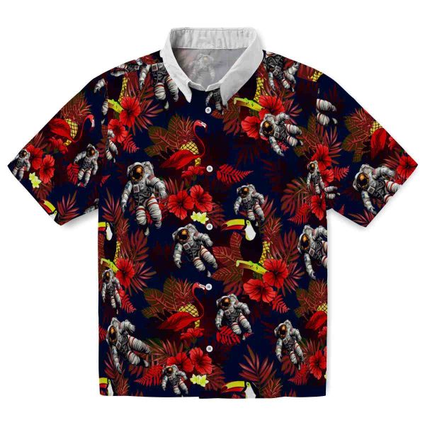 Nasa Floral Toucan Hawaiian Shirt Best selling