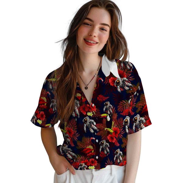 Nasa Floral Toucan Hawaiian Shirt Trendy