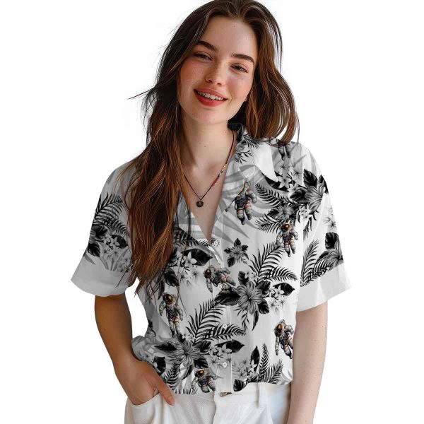 Nasa Hibiscus Palm Leaves Hawaiian Shirt Trendy