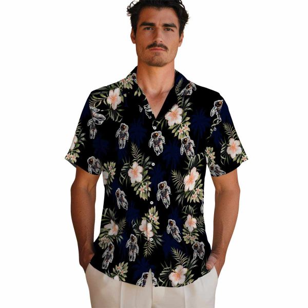 Nasa Palm Tree Flower Hawaiian Shirt High quality