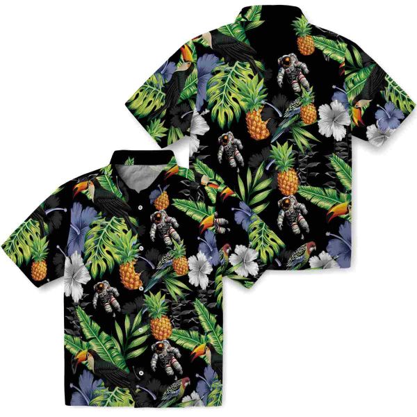 Nasa Toucan Hibiscus Pineapple Hawaiian Shirt Latest Model