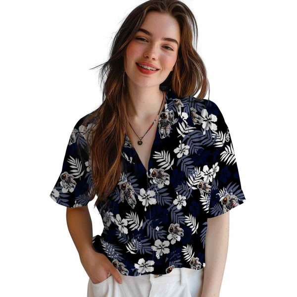 Nasa Tropical Floral Hawaiian Shirt Trendy