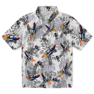 Nasa Tropical Leaves Hawaiian Shirt Best selling