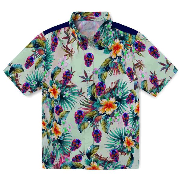 Neon Tropical Foliage Hawaiian Shirt Best selling