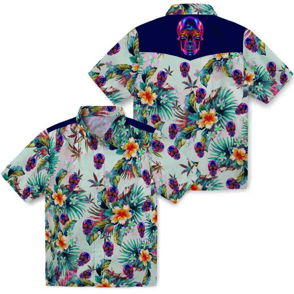 Neon Tropical Foliage Hawaiian Shirt Latest Model