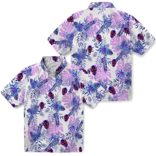 Neon Tropical Leaves Hawaiian Shirt Latest Model