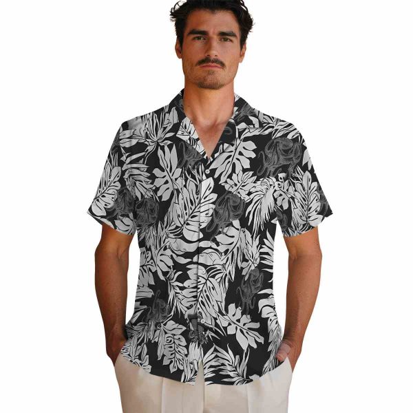 Octopus Monstera Leaf Pattern Hawaiian Shirt High quality