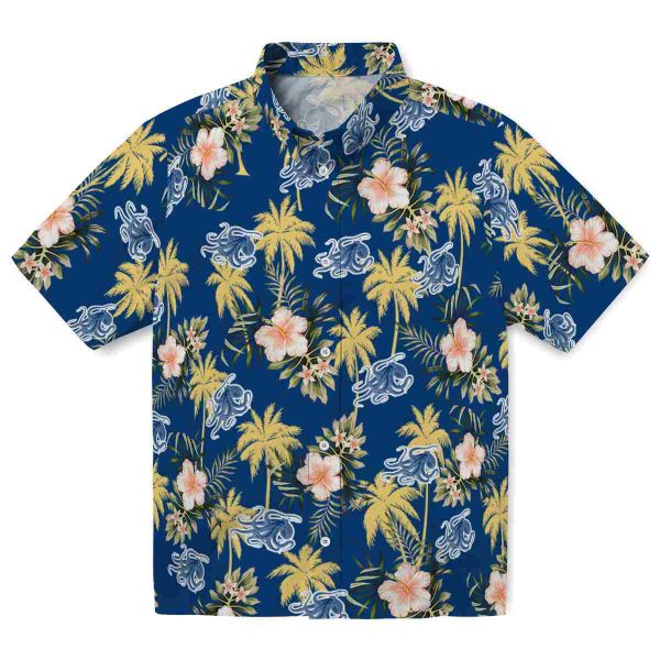 Octopus Palm Tree Flower Hawaiian Shirt Best selling