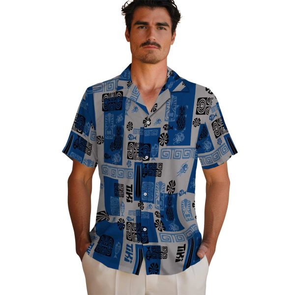 Octopus Tribal Symbols Hawaiian Shirt High quality