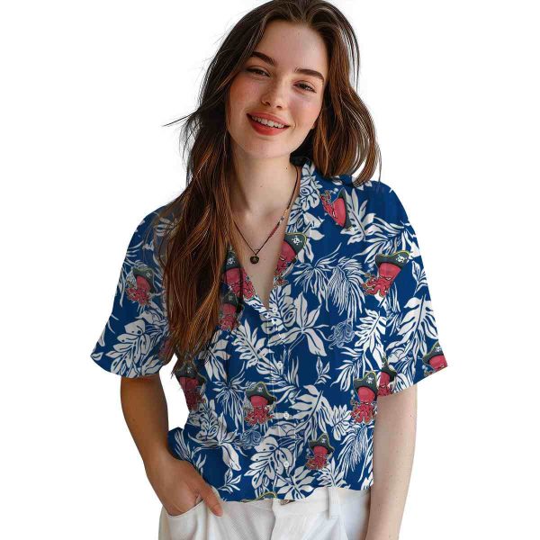 Octopus Tropical Leaf Hawaiian Shirt Trendy