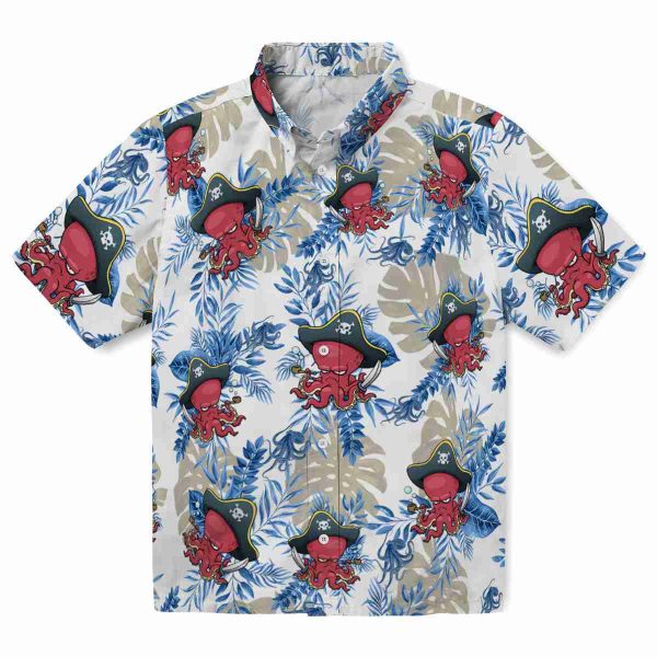 Octopus Tropical Leaves Hawaiian Shirt Best selling