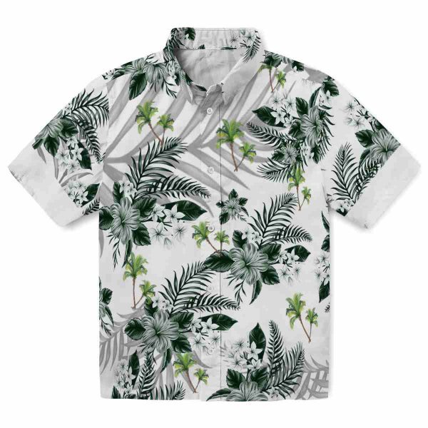 Palm Tree Hibiscus Palm Leaves Hawaiian Shirt Best selling