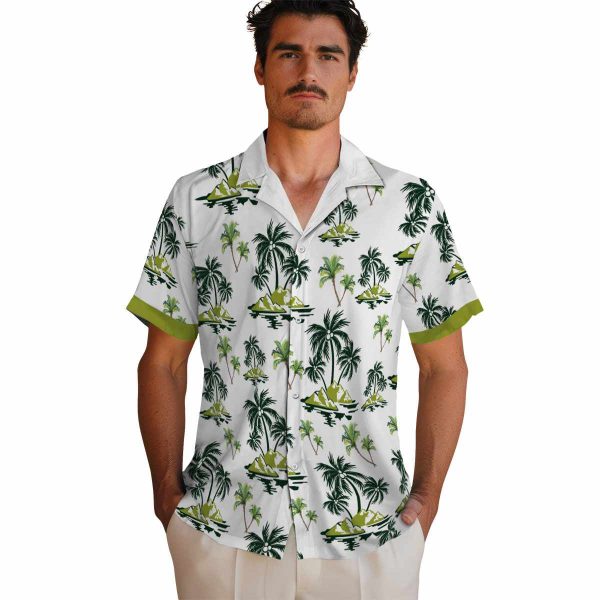 Palm Tree Palm Island Print Hawaiian Shirt High quality