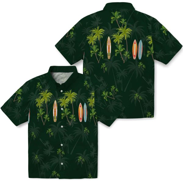 Palm Tree Surfboard Palm Hawaiian Shirt Latest Model