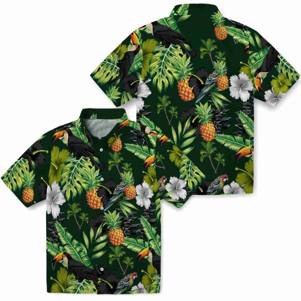 Palm Tree Toucan Hibiscus Pineapple Hawaiian Shirt Latest Model