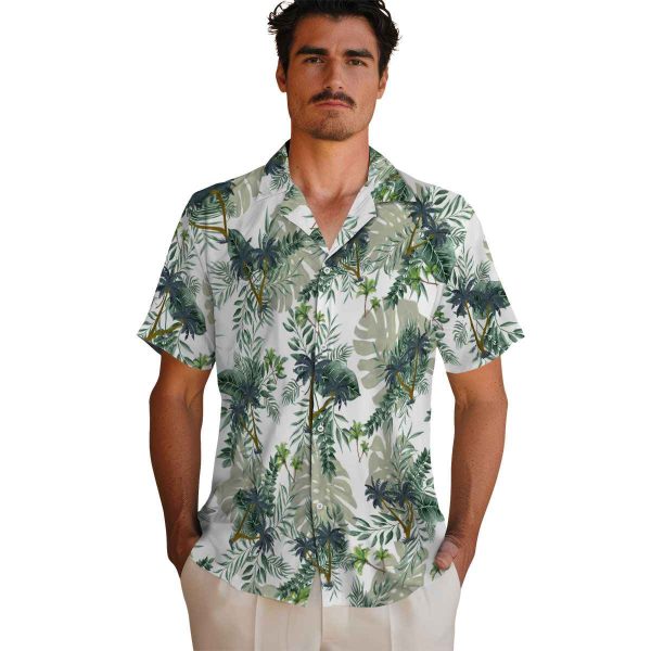 Palm Tree Tropical Leaves Hawaiian Shirt High quality