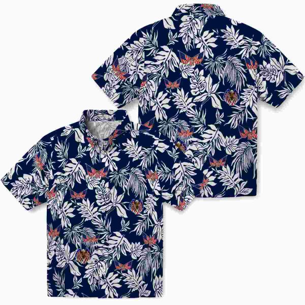 Patriotic Tropical Leaf Hawaiian Shirt Latest Model