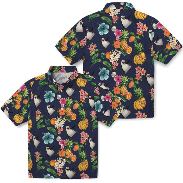 Penguin Hibiscus And Fruit Hawaiian Shirt Latest Model