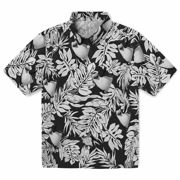 Penguin Monstera Leaf Pattern Hawaiian Shirt Best selling