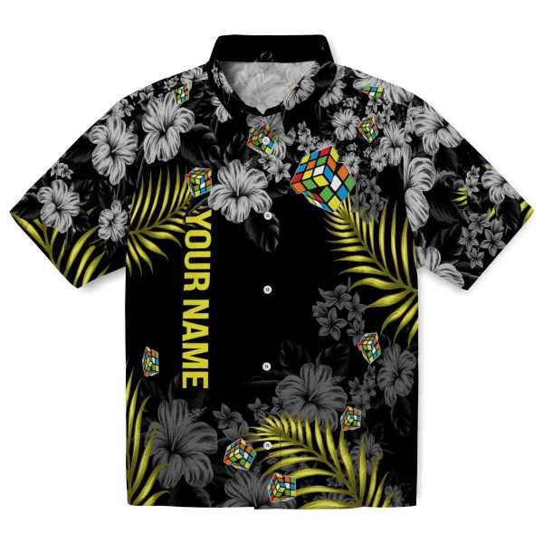 Personalized 80s Hibiscus Print Hawaiian Shirt Best selling