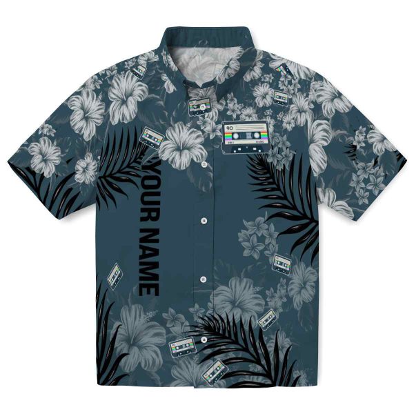 Personalized 90s Hibiscus Print Hawaiian Shirt Best selling