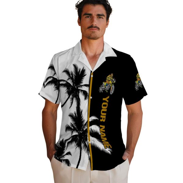 Personalized Biker Palm Trees Hawaiian Shirt High quality