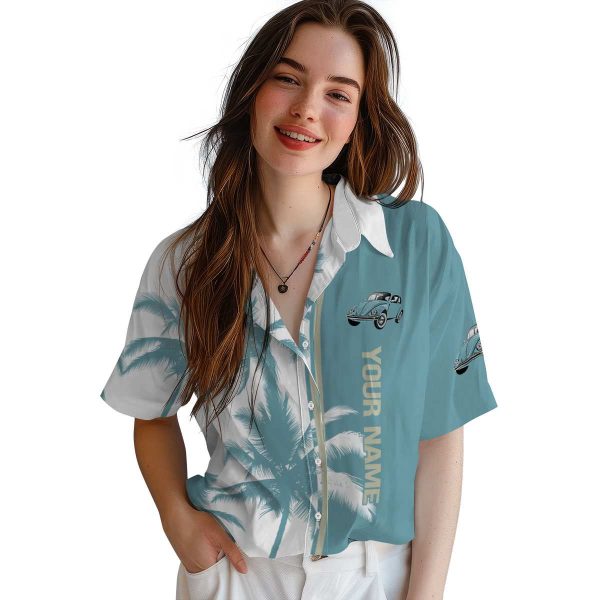 Personalized Car Palm Trees Hawaiian Shirt Trendy