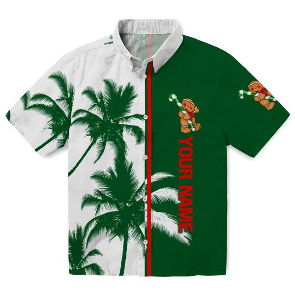 Personalized Christmas Palm Trees Hawaiian Shirt Best selling