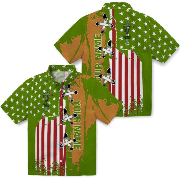 Personalized Disc Golf Stitched Flag Hawaiian Shirt Latest Model