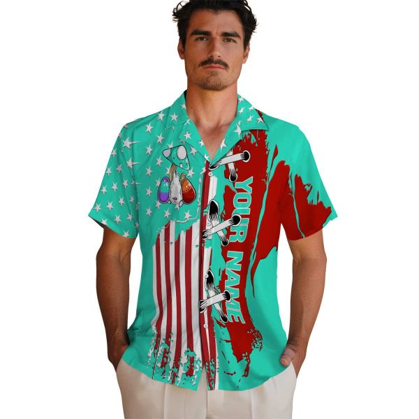 Personalized Easter Stitched Flag Hawaiian Shirt High quality