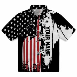 Personalized Football Stitched Flag Hawaiian Shirt Best selling