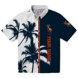 Personalized Goat Palm Trees Hawaiian Shirt Best selling