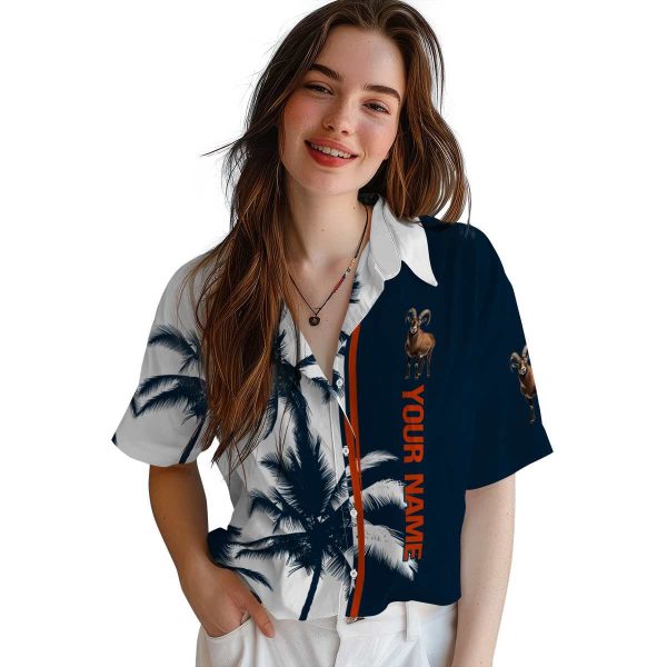 Personalized Goat Palm Trees Hawaiian Shirt Trendy