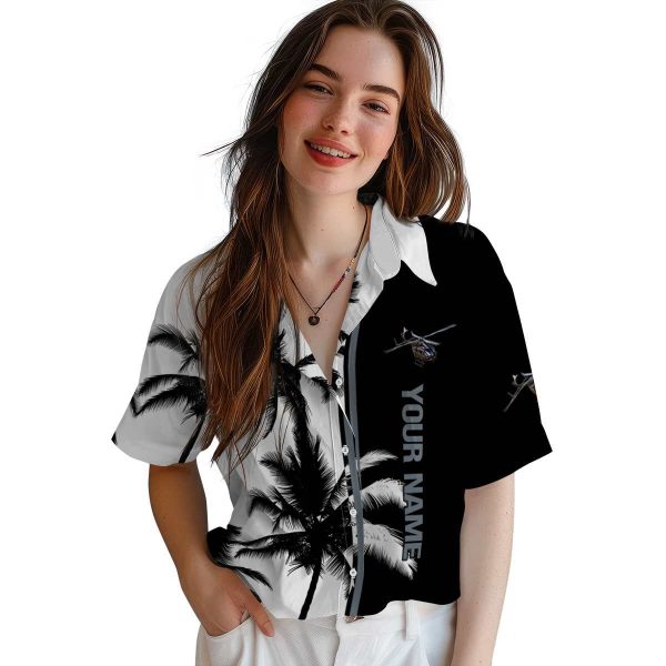 Personalized Helicopter Palm Trees Hawaiian Shirt Trendy