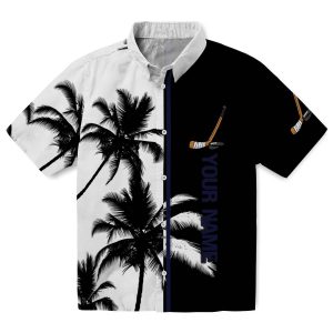 Personalized Hockey Palm Trees Hawaiian Shirt Best selling