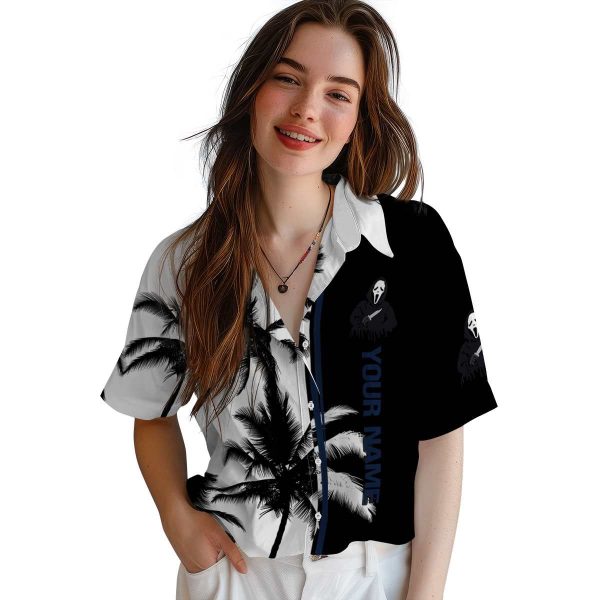 Personalized Horror Palm Trees Hawaiian Shirt Trendy