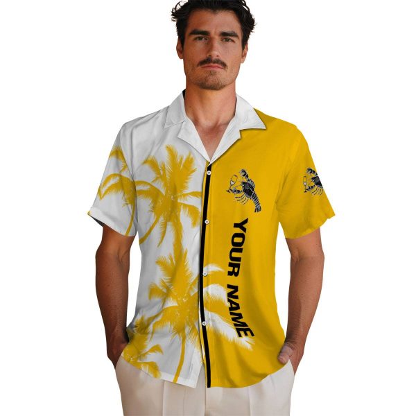 Personalized Lobster Palm Trees Hawaiian Shirt High quality